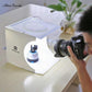 Mini Licht Box Doppel LED Licht Raum Foto Studio Fotografie Beleuchtung Shooting Zelt Hintergrund Würfel Box Foto Studio Dropship Neu