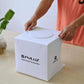 Mini Licht Box Doppel LED Licht Raum Foto Studio Fotografie Beleuchtung Shooting Zelt Hintergrund Würfel Box Foto Studio Dropship Neu