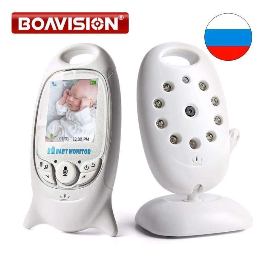 VB601 2.4Ghz Video Babyphone Drahtlos 2.0 Zoll LCD Bildschirm 2-Wege-Gespräch IR Nachtsicht Temperatur Sicherheitskamera 8 Wiegenlieder