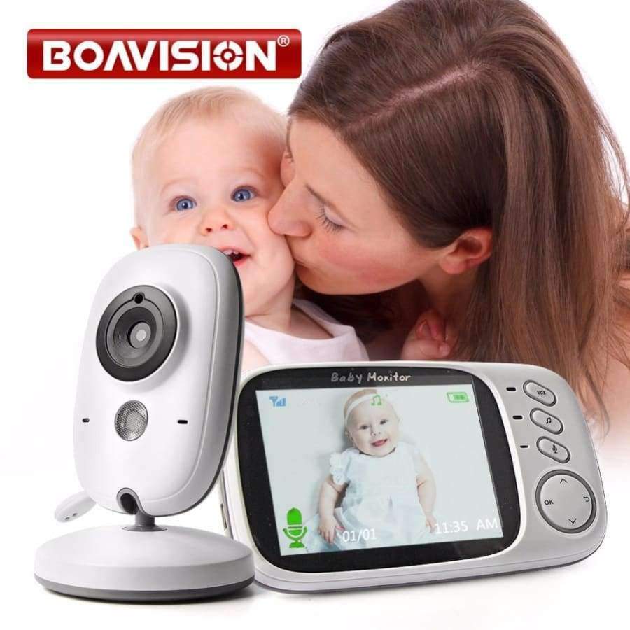 VB603 Video Babyphone 2.4G Drahtlos Mit 3,2 Zoll LCD 2-Wege Audio Talk Nachtsicht Überwachung Sicherheitskamera Babysitter