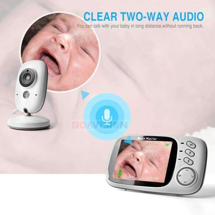 VB603 Video Babyphone 2.4G Drahtlos Mit 3,2 Zoll LCD 2-Wege Audio Talk Nachtsicht Überwachung Sicherheitskamera Babysitter