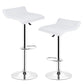 HOT SALE 2 Stück Synthetisches Leder Verstellbare Drehbare Barhocker Stühle Pneumatisch Schwerlast Theken Pub Wohnzimmer Möbel HWC