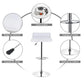 HOT SALE 2 Stück Synthetisches Leder Verstellbare Drehbare Barhocker Stühle Pneumatisch Schwerlast Theken Pub Wohnzimmer Möbel HWC