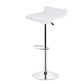 HOT SALE 2 Stück Synthetisches Leder Verstellbare Drehbare Barhocker Stühle Pneumatisch Schwerlast Theken Pub Wohnzimmer Möbel HWC