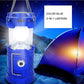 ZK20 tragbares Solarladegerät Campinglaterne Lampe LED Außenbeleuchtung faltbare Camp Zeltlampe USB wiederaufladbare Laterne