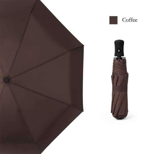 Men's Business Automatic Umbrella Women's Windproof Stainless Steel Umbrellas Rain Women Folding Summer Umbrella UBY03
