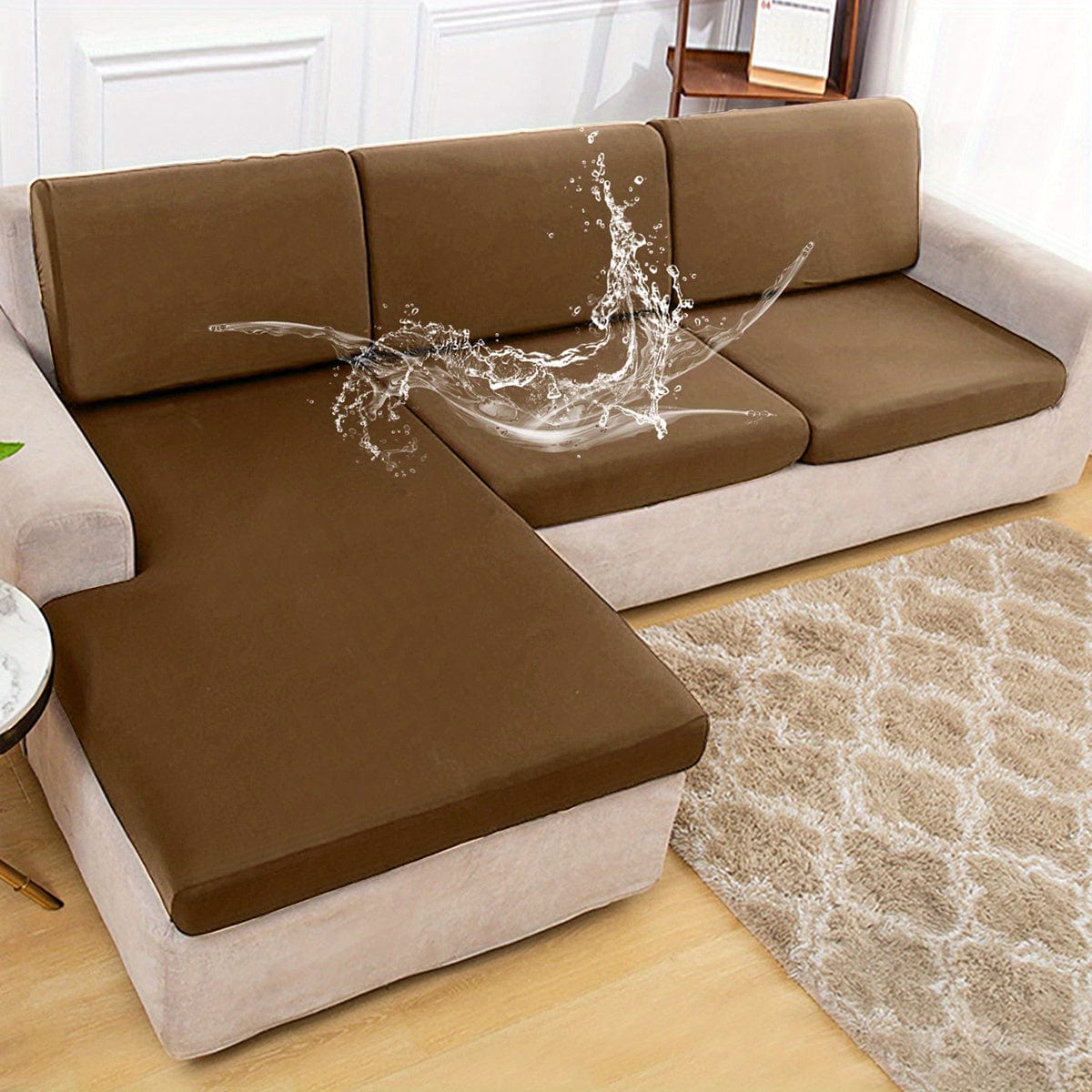 1 Stück Stretch-Wasserabweisender Stoff Sofa Überwurf Schlafzimmer Sofa Bezug Möbel Schutz Für Büro Wohnzimmer Wohnkultur