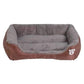 S-3XL 9 Farben Pfote Haustier Sofa Hundebetten Wasserdichter Boden Weiches Fleece Warm Katzenschlafhaus Petshop Dropshipping cama perro