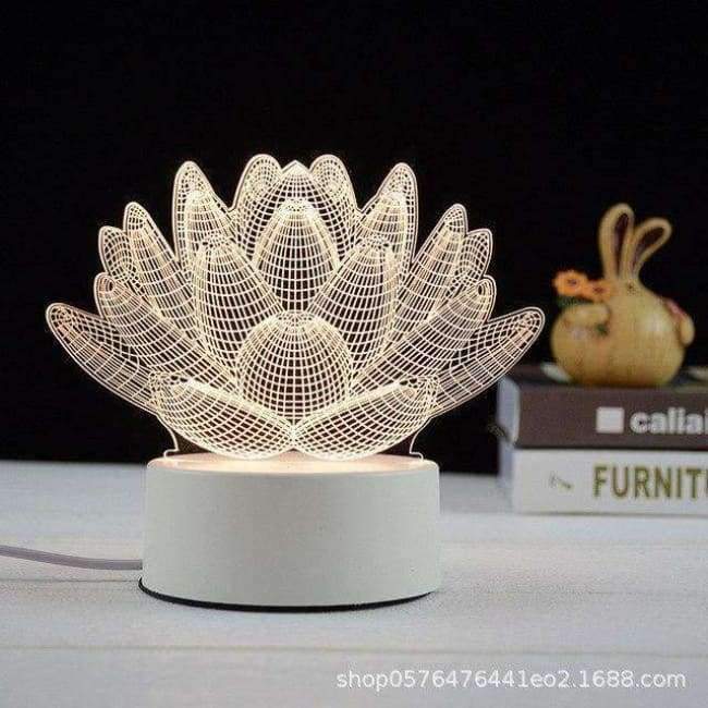Kreatives dekoratives Nachtlicht 3D neue LED Tischlampe Mode Styling Geschenk Nachtlicht