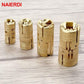 Kupfer Messing Möbel Scharniere 8-18mm Zylindrische Verborgene Schrank Unsichtbare Türscharniere Für Hardware Geschenkbox