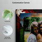 Kreatives Gerahmtes Leinwanddruck-Poster Benutzerdefiniertes Foto Personalisierte Wandkunst für Valentinstagsdekor Kunstwerk Wandmalerei Geschenk Andenken