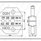 Crimping jaws SN-48B / 48BS / 02C / 2549 / 03H / 2546B / 2WF2C / 06WF / 16WF / 06, used for crimping connectors