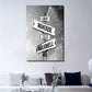 Personalisierte Wegweiser Poster Leinwanddruck für Innendekoration Ideales Geschenk für Zuhause Büro Wohnzimmer Schlafzimmer Küche