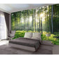Benutzerdefinierte Fototapete 3D Grüner Wald Naturlandschaft Große Wandbilder Wohnzimmer Sofa Schlafzimmer Moderne Wandmalerei Wohnkultur