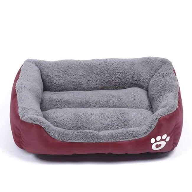 Weiches PP Baumwolle Haustier Hundebett Winter Warm Gepolstertes Welpen Katzensofa Bett Kissen Wasserdicht Katze Hund Haustier Matte Haus
