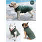 Qualität Hundekleidung Gep quilteter Hundemantel Wasserabweisend Winter Hund Haustierjacke Weste Retro Gemütlich Warm Haustier Outfit Kleidung Große Hunde