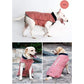 Qualität Hundekleidung Gep quilteter Hundemantel Wasserabweisend Winter Hund Haustierjacke Weste Retro Gemütlich Warm Haustier Outfit Kleidung Große Hunde