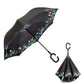 Reversed Umbrella Double Layer Inverted Multifunction Windproof Rain Hand Men's Umbrellas For Adults Long Umbrellas