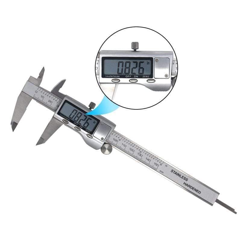Digital Caliper 6 Inch 150mm Stainless Steel Electronic Caliper Micrometer Depth Measuring Tools