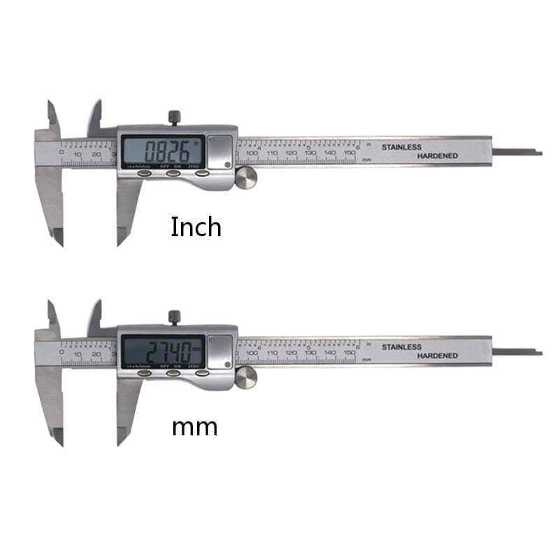 Digital Caliper 6 Inch 150mm Stainless Steel Electronic Caliper Micrometer Depth Measuring Tools