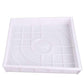 DIY Quadrat Gartenweg Beton Kunststoff Ziegelform Pflaster Propylene Pflasterung Gehweg 27x27x4cm Garten Gebäude Zubehör