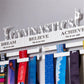 Langlebiger Edelstahl Medaillenhalter Medaillenaufbewahrungsregal für Laufen Schwimmen Gymnastik Marathons Sportmedaille Geschenk Dekoration