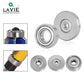 Durable steel bearing accessory kit fits for router bits heads and shank top mounted 1/2, 3/8, 3/4 bearing &amp; retaining ring