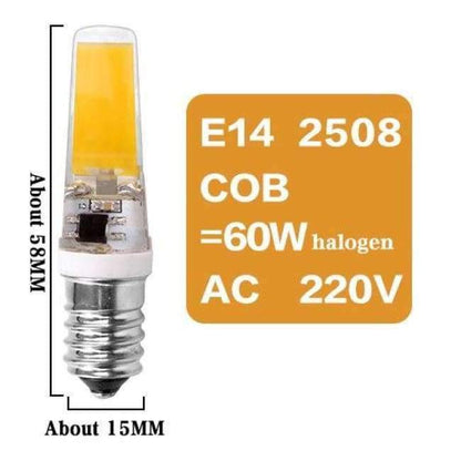 Led G4 G9 E14 Lampenbirne Dimmbare Beleuchtung AC DC 12V 220V 3W 6W 9W COB SMD Ersetzen von Halogenlichtern Spotlight Bombillas Kronleuchter
