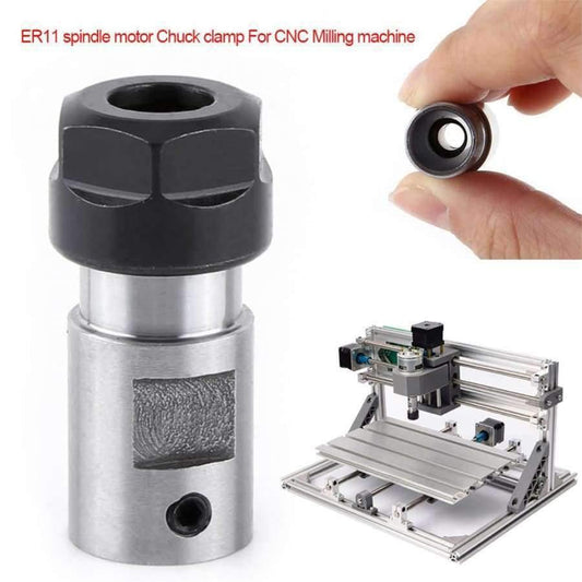 ER11 Spannfutter Motorwelle Verlängerungsstange Spindel Spannfutter Drehmaschinen Werkzeug Halter Innen 5mm Für CNC-Fräsmaschine