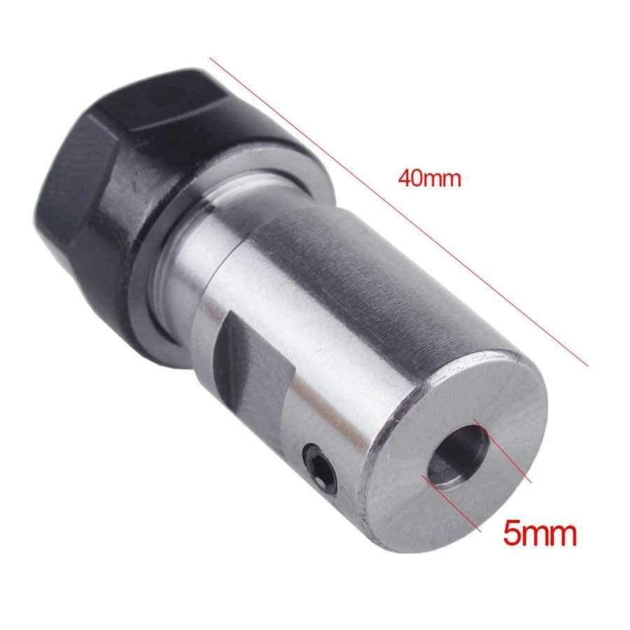 ER11 Spannfutter Motorwelle Verlängerungsstange Spindel Spannfutter Drehmaschinen Werkzeug Halter Innen 5mm Für CNC-Fräsmaschine