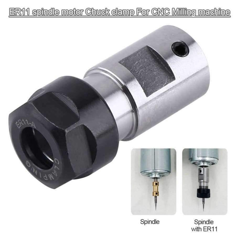 ER11 Spannfutter Motorwelle Verlängerungsstange Spindel Spannfutter Drehmaschinen Werkzeug Halter Innen 5mm Für CNC-Fräsmaschine