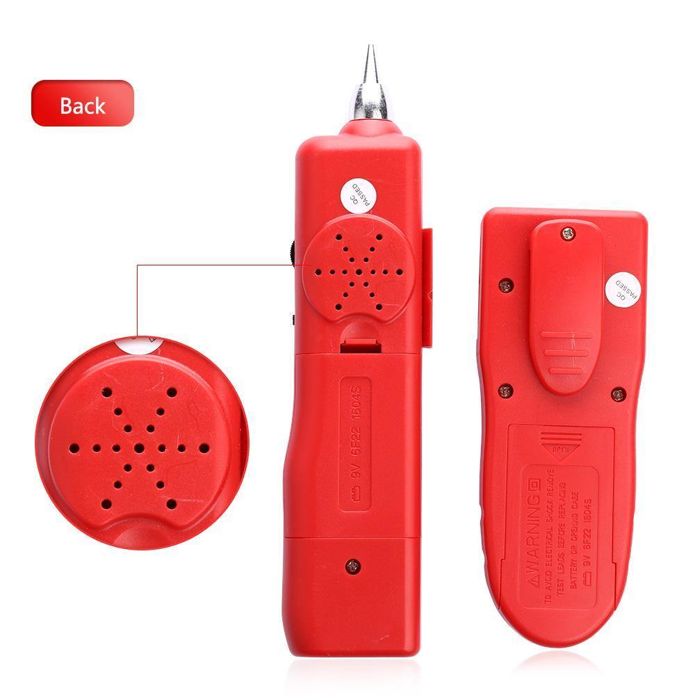 Ethernet LAN network cable tester UTP STP RJ11 RJ45 Cat5 Cat5E Cat6 telephone wire tracker tracer toner detector line finder