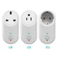 QIACHIP UK US EU Stecker WiFi Smart Home Steckdose App-Steuerung Hausgeräte Arbeiten mit Amazon Alexa Google Home Timer