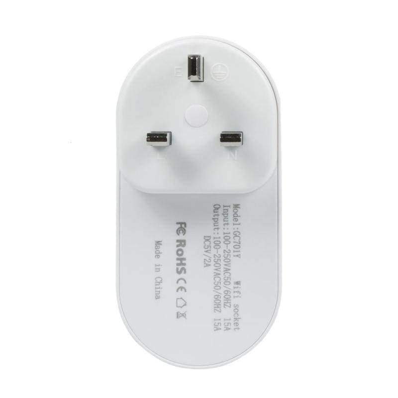 QIACHIP UK US EU Stecker WiFi Smart Home Steckdose App-Steuerung Hausgeräte Arbeiten mit Amazon Alexa Google Home Timer
