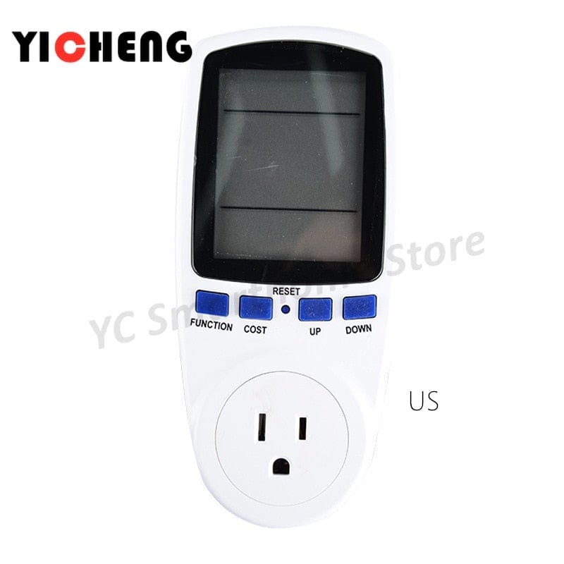 EU US UK Meter Power Monitoring Voltage Measurement Power Measurement Socket Type mete wattmeter Power Analyzer kWh