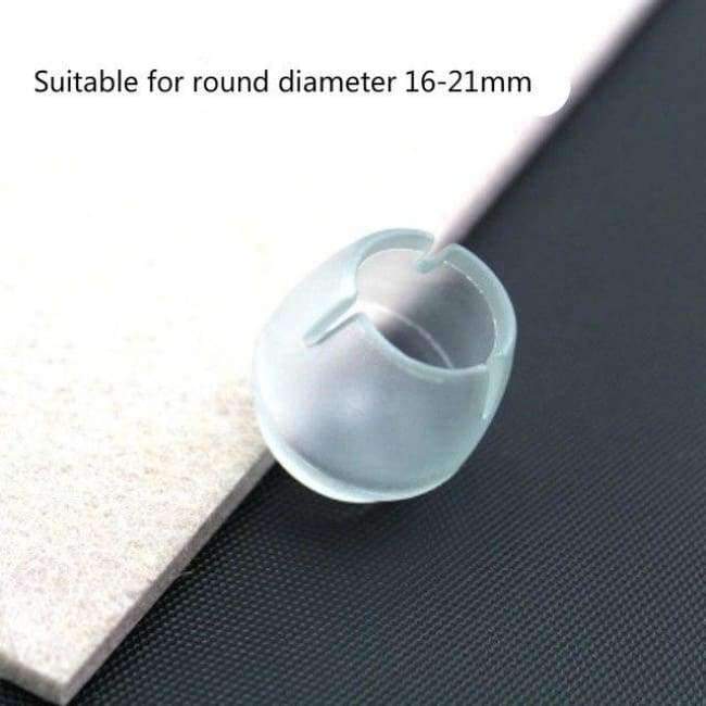 Silica Gel Esstisch- und Stuhl-Fußpolster Rutschfest Verschleißfest Schutzpolster Möbelzubehör Sofafüße Stück/Los 8 Stück