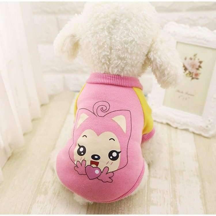 Mode Herbst und Winter Hundekleidung für kleine Hunde Chihuahua Mantel für Katze Hund warmer Mantel weiche Baumwolle Haustierbekleidung XS-XXL