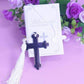 20PCS Boxed Blessings Silber Bibel Kreuz Lesezeichen Hochzeiten Baby Dusche Souvenirs Heilige Kommunion Hochzeitsgeschenke und Geschenke für Gäste