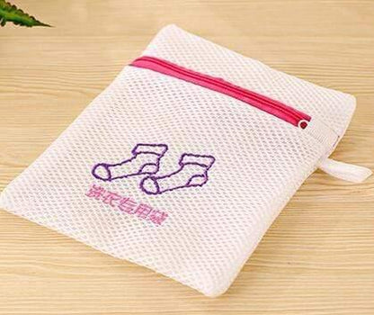 Bestickter BH Unterwäsche Spezial Waschbeutel Gepolstert Maschinenwaschbar Netz Kit Wäschekorb Tasche Wäschebeutel