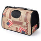 6 Design Haustier Hundetragetasche Chihuahua Reisetasche Outdoor Einzelne Schultertasche für kleine Hunde Katzen S/M/L