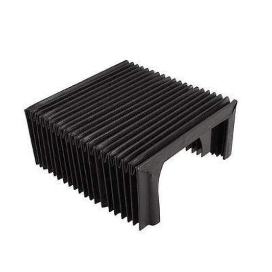 Gefaltete 14,5x6,5x6,5cm Ersatz Akkordeonform Flexible Staubschutzhaube für Fräsmaschine Entfaltet 14,5x24x6,5cm