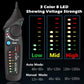 FWT81 Cable Tracker RJ45 RJ11 Telephone Wire Network LAN TV Electric Line Finder Tester With AVD06 Dual-Mode Non-Contact Voltage Detector AC 12-1000V Auto/Manual NCV Tester Live Wire Check Sensitivity Adjustable