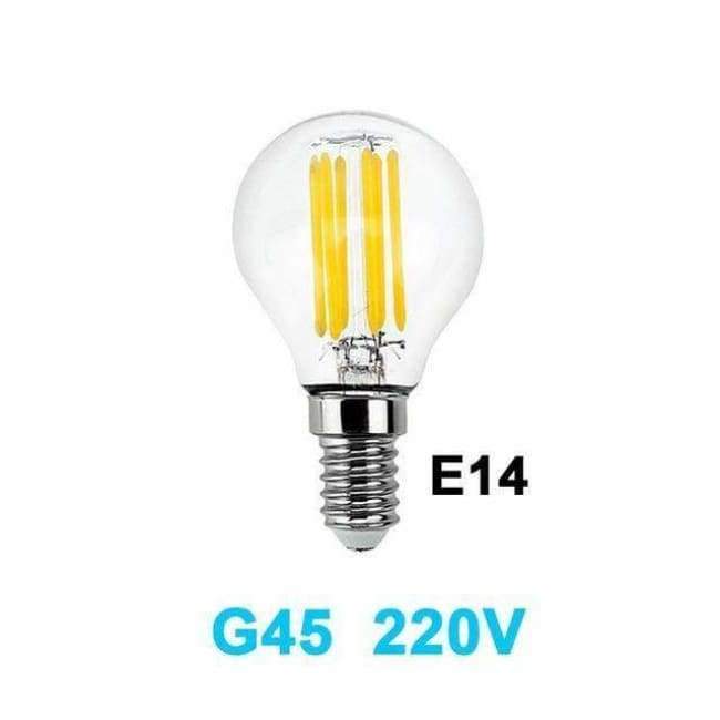 Gitex Antike LED E27 Glühbirne Retro Lampe 220V 2W 4W 6W 8W LED Filament Licht E14 Glas Ball Bombillas LED Glühbirne Edison Kerzenlicht