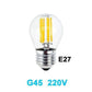 Gitex Antike LED E27 Glühbirne Retro Lampe 220V 2W 4W 6W 8W LED Filament Licht E14 Glas Ball Bombillas LED Glühbirne Edison Kerzenlicht