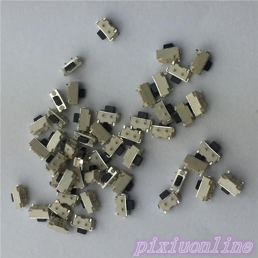 G72Y Hochwertige 50 Stück SMT 2x4MM 2 PIN Taktile Takt Drucktaste Mikro-Schalter G72 Selbst-Rückstellung Momentan