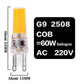 G4 G9 E14 LED Lampe Glühbirne Dimmbar Beleuchtung AC DC 12V 220V 3W 6W 9W COB SMD Ersetzen Halogenlampen Spotlights Bombillas Kronleuchter