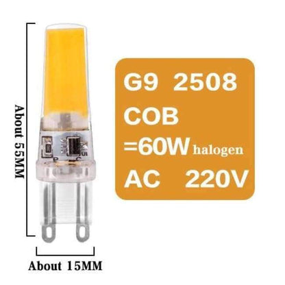 Led G4 G9 E14 Lampenbirne Dimmbare Beleuchtung AC DC 12V 220V 3W 6W 9W COB SMD Ersetzen von Halogenlichtern Spotlight Bombillas Kronleuchter