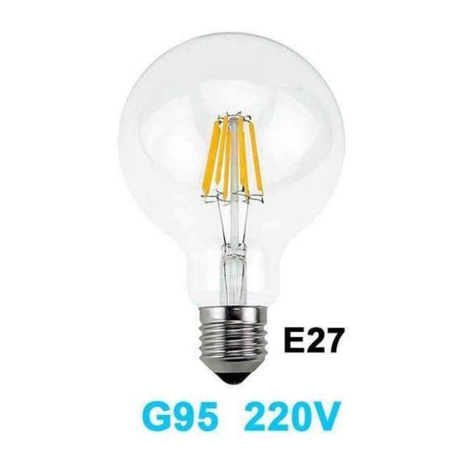 Gitex Antike LED E27 Glühbirne Retro Lampe 220V 2W 4W 6W 8W LED Filament Licht E14 Glas Ball Bombillas LED Glühbirne Edison Kerzenlicht