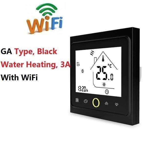 AC95~240V WiFi Temperaturregler Elektrische Fußbodenheizung Wasser/Gas Heizkessel Thermostat Funktioniert mit Google Home Alexa