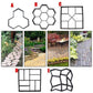 Garten DIY Kunststoff Gehwegmacher Pflastermodell Beton Trittstein Zementform Ziegel bester Preis